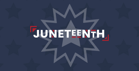 Juneteenth banner