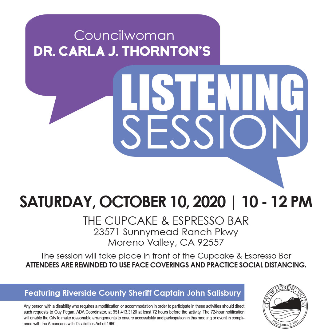 Thornton's Listening Session