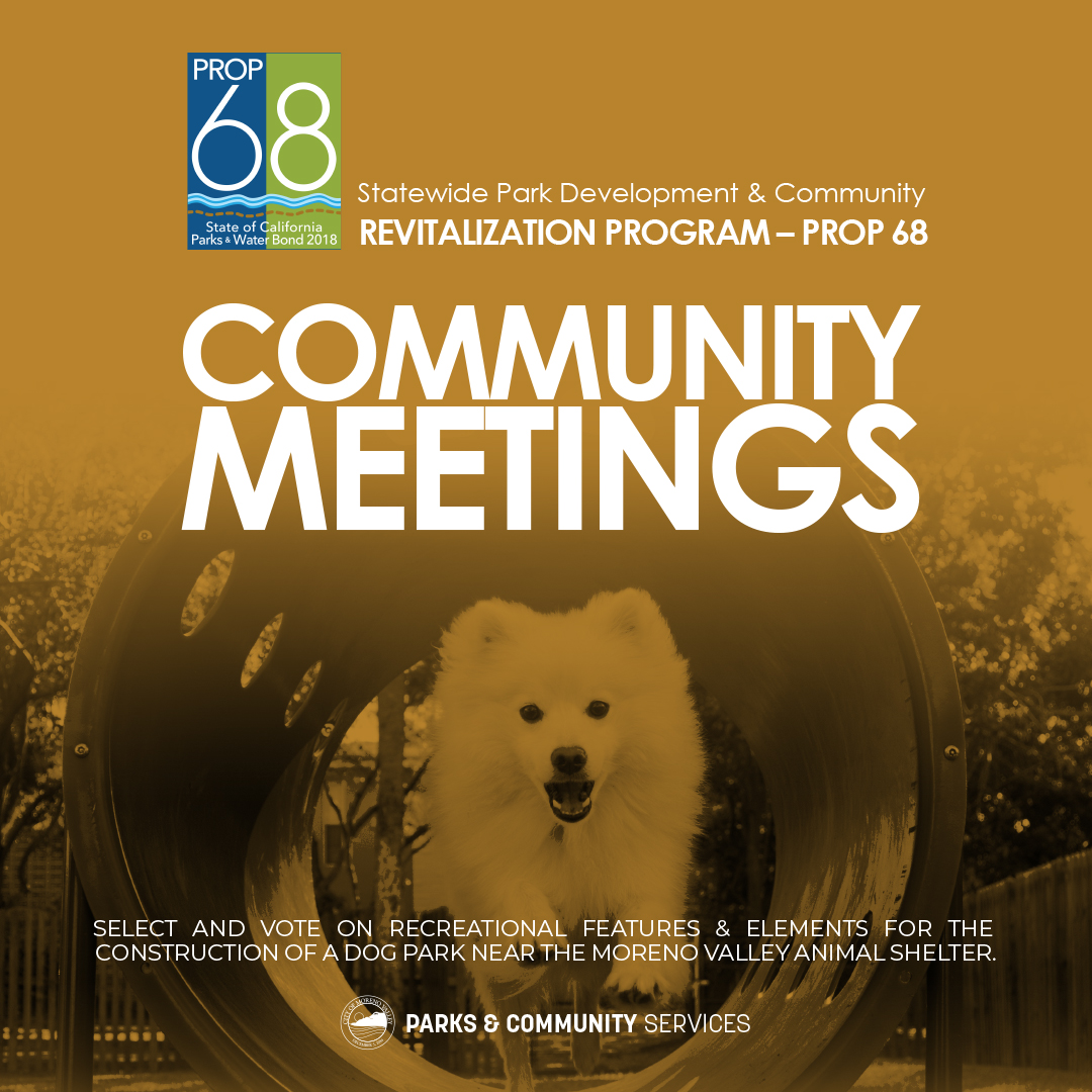 Prop 68 meetings