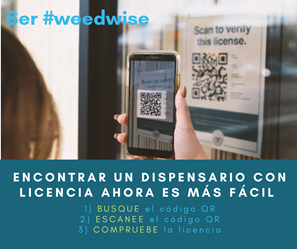 #weewise Ad with QR code in Spanish