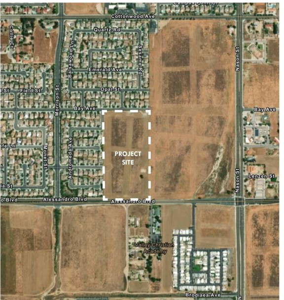 Map of Alessandro Walk Project