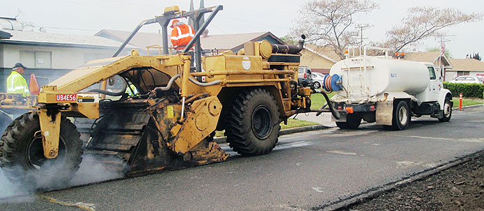 Photos of Maintenance and Operation work around the city