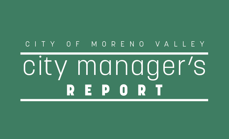 2020 Cover of City Manager's Report