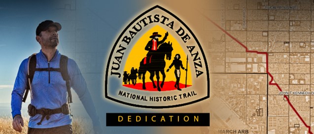 Trail dedication banner