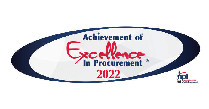 Excellence in Procurement logo.