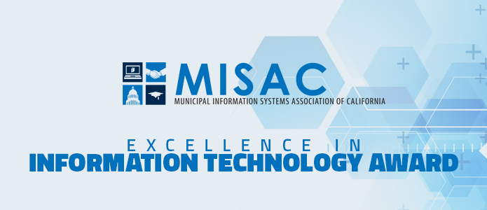 MISAC excellence in information technology award Banner
