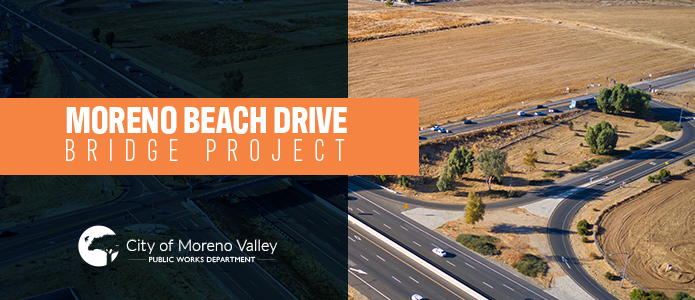 Moreno Beach Drive Bridge Project Banner
