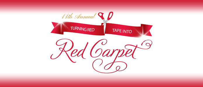 Turning Red Tape into Red Carpet Award Banner