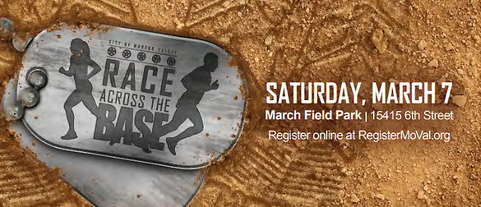 Race Across the Base 2020 banner