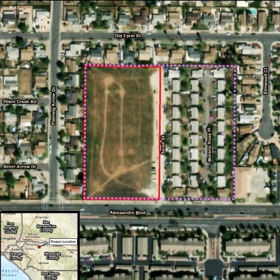 Valley Gardens Apartments project map